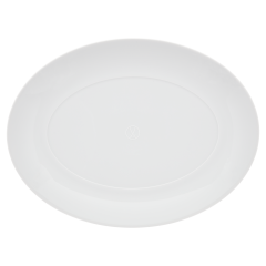 Platter, oval, Shape "MEISSEN® Cosmopolitan", white, L 32 cm