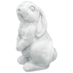 Rabbit Theo, white, H 13 cm