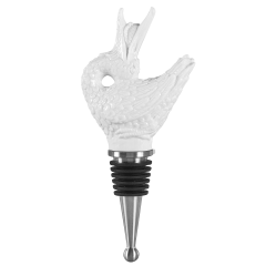 Bottle Stopper, "MEISSEN Bottle Tops", pelican, white