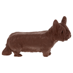 Skye Terrier, Boettger Stoneware, H 13 cm