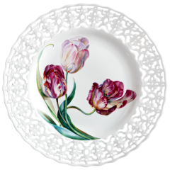 Wall plate Tulips, Lim. 25, T 29 cm