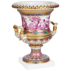 "Allegories" vase, H 35 cm