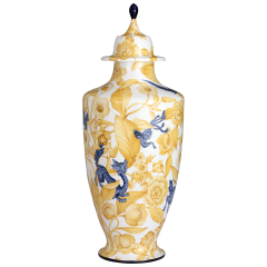 Vase with Lid, Secret Garden, H 102 cm