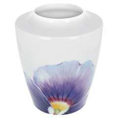 Vase, Shape "MEISSEN® Cosmopolitan", "Giant Bloom", Pansy, H 21 cm