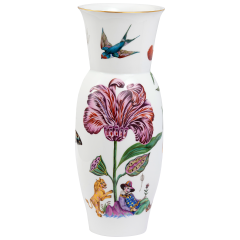 Boerner vase, The Lion Garden, Olaf Hajek, H 34,5 cm