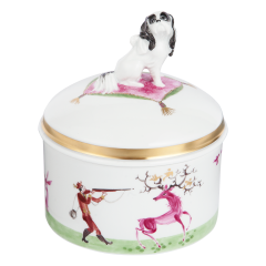 "Cavalier" box, H 12 cm