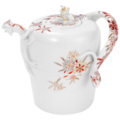 Lizard pot with "Oriental Floral Splendour", V 0,4 l
