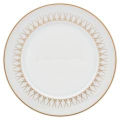 Bread- and Butter Plate, Shape "No 41", Swords Luxury Gold, Ø 17 cm