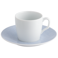 Espresso cup & saucer, Shape "MEISSEN® Cosmopolitan", Mesh blue, V 0,05 l