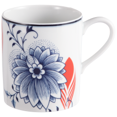 Mug, "MEISSEN Collage", "Bloomy Feathers", V 0,25 l