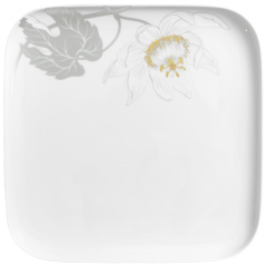 Dinner Plate, small, Shape "nova", Passion flower, 26 x 26 cm