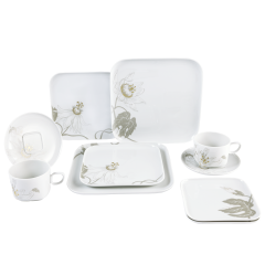 Starter set, 10-pcs for 2 persons, Shape "nova", Passion flower