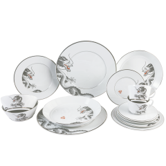 Starter set, 14-pcs for 2 persons, Shape "Vitruv", Fortune Dragon
