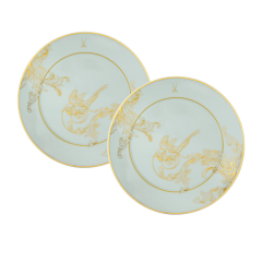 Starter & Dessert Plate set, 2-pcs, Shape "No 41", "Mystic Maison"