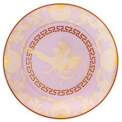 Bread- and Butter Plate, Shape "No 41", "Mystic Maison", pink, Ø 17 cm