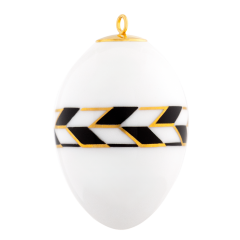 Easter egg, "Royal Meander", Limited Collection, H 5 cm