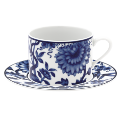 Cappuccino cup & saucer, "The Original", white, V 0,25 l