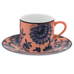 Espresso cup & saucer, "The Original", red, V 0,05 l