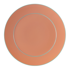 Charger Plate, Shape "No 41", "Urban Colors", red, Ø 33 cm