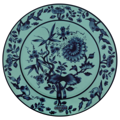 Starter- and Dessert Plate, Shape "No 41", "The Original", celadon, Ø 22 cm