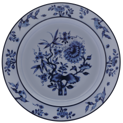 Soup Plate, Shape "No 41", "The Original", blue, Ø 23 cm
