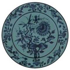 Bread- and Butter Plate, Shape "No 41", "The Original", petrol, Ø 17 cm