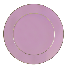 Dinner Plate, Shape "No 41", "Urban Colors", pink, gold, Ø 29 cm