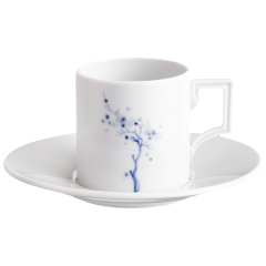 Espresso cup & saucer, "The Meissen Espresso Collection", "Blue Orchid", cobalt blue, V 0,05 l