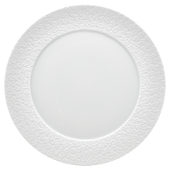 Charger Plate, Royal Blossom, bisque white, Shape "No 41", Ø 33 cm