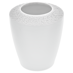 Vase, Royal Blossom, bisque white, H 12,5 cm