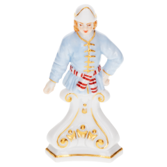 Chess Pieces as Busts Bishop, Coloured with gold