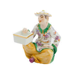 figure, Coloured with gold