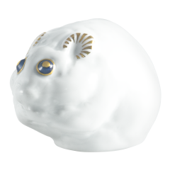 Hamster, Coloured with gold