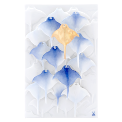 Wall Painting “Ray, Small", 20 x 13 cm