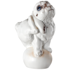 Rabbit Donna, Coloured, without gold, H 12 cm