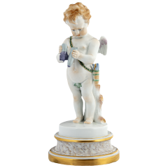 Love not war, Coloured with Gold, limited, H 21 cm