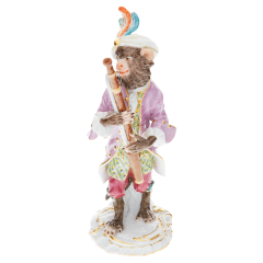 Monkey Orchestra Bassoonist, H 14 cm