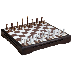 Chess Set, Gold, L 50 cm