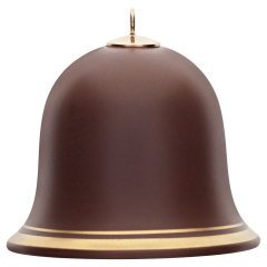 Bell, Coloured gold, H 5 cm