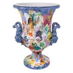 Vase, World of Meissen Patterns, Exklusiv collection, Lim., H 82 cm