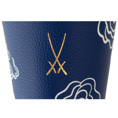 Cuff for coffee to go mug large, lucky dragon, dark blue (87045)