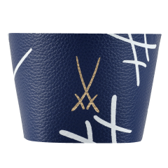 Cuff for coffee to go mug large, "Swords", dark blue (87045)