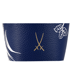 Cuff for coffee to go mug small, monkey and sloth, dark blue (87045)