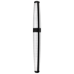 MEISSEN® Porcelain Mascara Fountain Pen, Geometric white, H 13 cm
