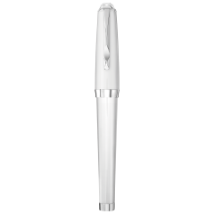 MEISSEN® Porcelain Royal Seal Rollerball, Pure white, H 13 cm