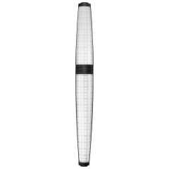 MEISSEN® Porcelain Mascara Rollerball, Geometric white, H 18,5 cm