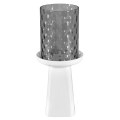 Table light small, 2-pcs, Shape "Nova", anthracite, H 25,5 cm