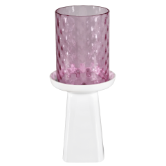 Table light small, 2-pcs, Shape "Nova", fuchsia, H 25,5 cm
