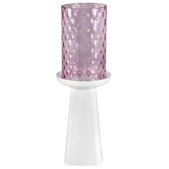 Table light high, 2-pcs, Shape "Nova", fuchsia, H 32,5 cm