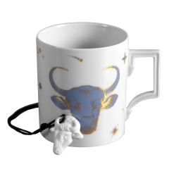 Jewellery-Set Sternzeichen "Taurus", 2-pcs., Pendant & Mug